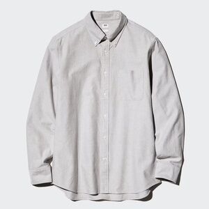 UNIQLO OXFORD SLIM FIT BUTTON DOWN SHIRT